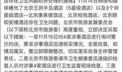 新闻爆料酒店卫生,揭秘背后的卫生隐患与监管挑战