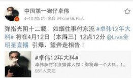 去年卓伟爆料视频播放时间,揭秘娱乐圈幕后真相